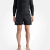 Progress Academy board shorts on white background