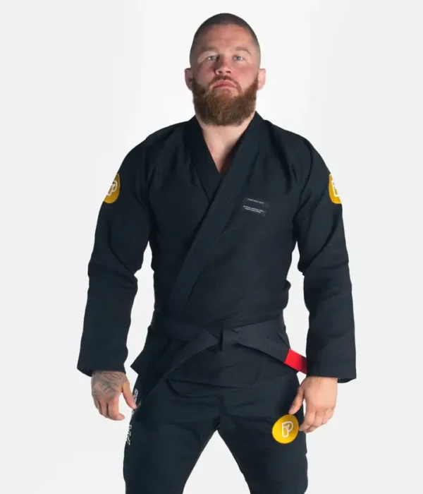 Athlete wearing Progress Featherlight Lightweight Competition BJJ Gi