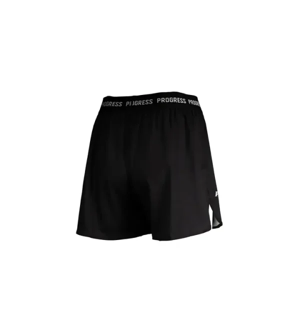 Progress Academy Board Shorts on a white background