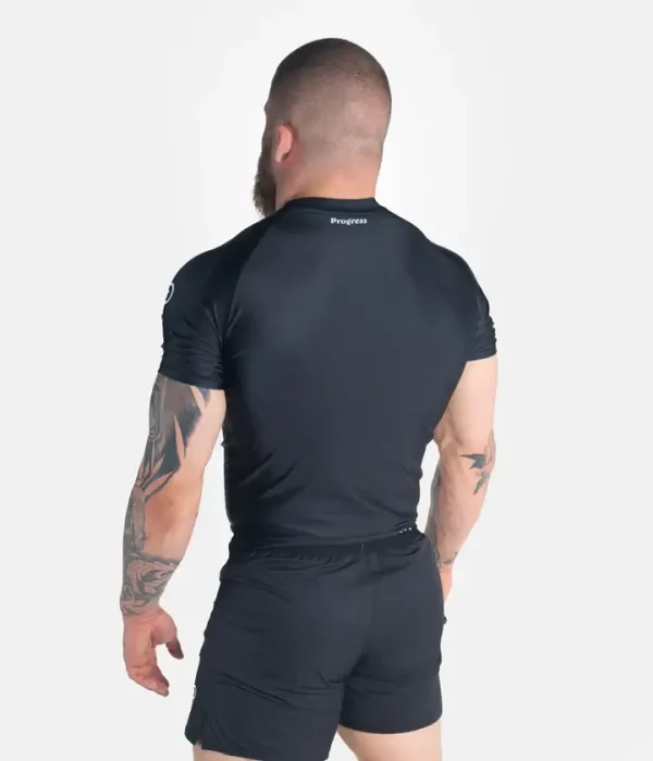 Progress Academy Short Sleeve Rash Guard in vibrant colors