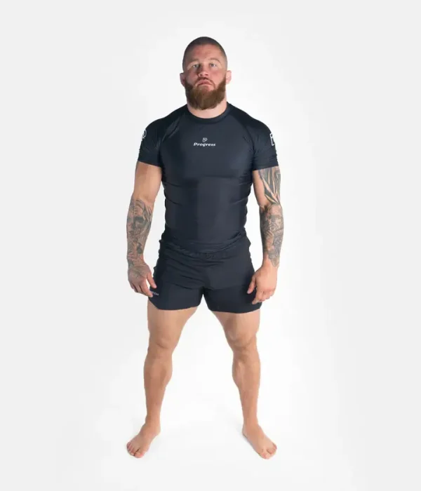 Progress Academy rash guard short sleeve