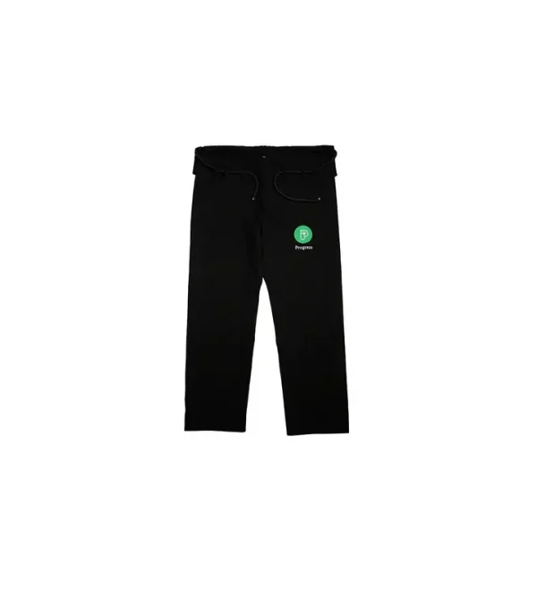 Progress Bengal Kimono Bjj Gi Black 10 Close view of Progress Bengal Kimono BJJ Gi