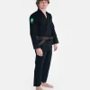 Progress Bengal Kimono Bjj Gi Black 5 A person wearing a Progress Bengal Kimono BJJ Gi