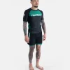Athlete wearing Progress Bengal Rash Guard