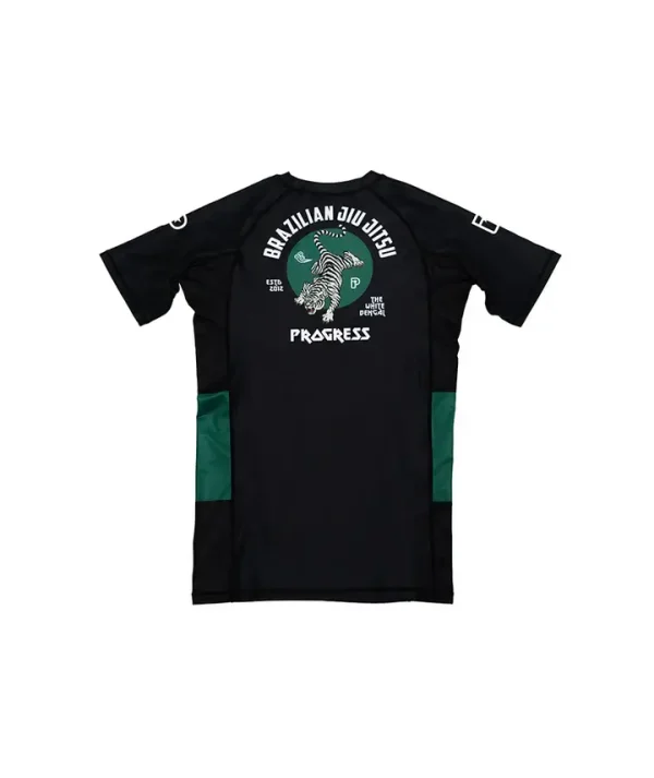 Athlete wearing a Progress Bengal Rash Guard