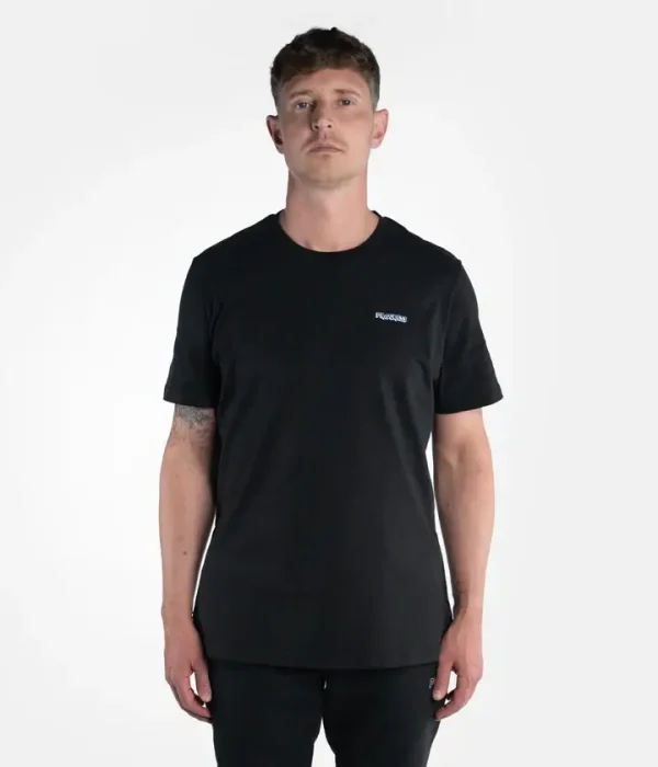 Progress Bengal T Shirt Black 1 Man wearing a Progress Bengal T-shirt