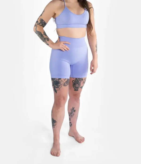 Woman wearing Progress Eira Ladies Seamless Shorts