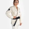 Progress Ladies M6 Mark 6 Bjj Gi Unbleached 2 Woman in Progress Ladies M6 Mark 6 BJJ Gi