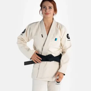 Detail view of the Progress Ladies M6 Mark 6 BJJ Gi