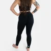 A woman wearing the Progress Ladies Pro Seamless Grappling Leggings