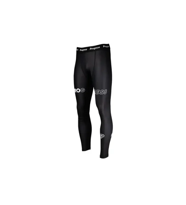 Black and blue Progress Pro Spats for sports training
