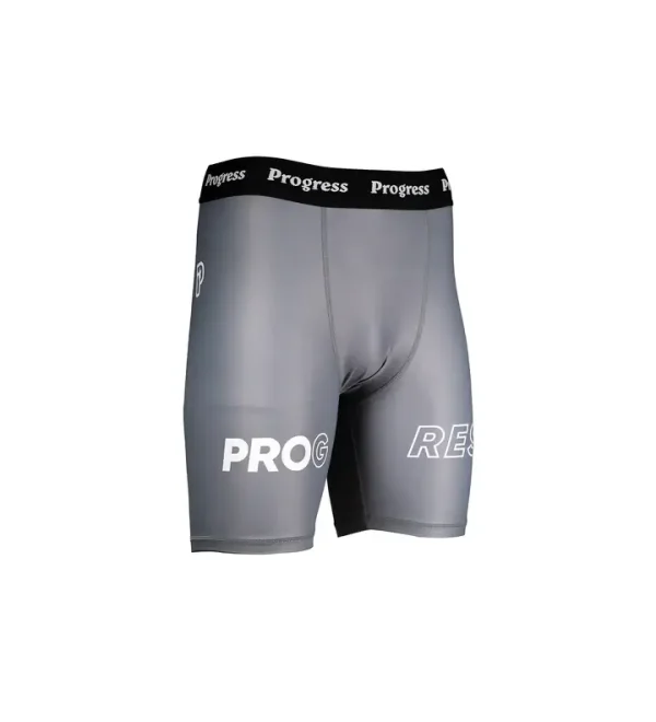 Progress Pro Vale Tudo Compression Shorts on a white background