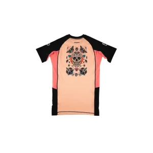 Progress Sugar Skull Rash Guard in vibrant colors