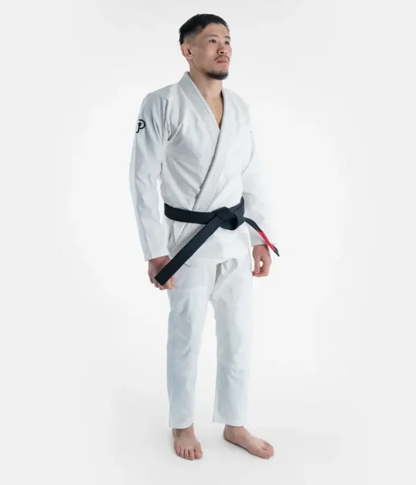 Brazilian Jiu-Jitsu Gi with white belt from Progress The Academy