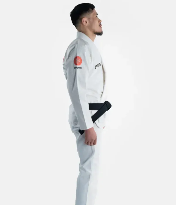 BJJ gi featuring Great Wave design by Progress Unknown