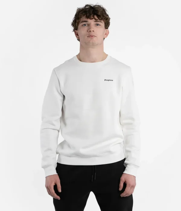 Progress Unknown Great Wave Crewneck White 1 Crewneck sweatshirt with the Great Wave design