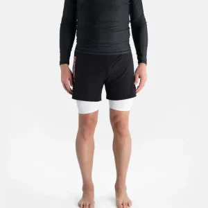 Men's hybrid shorts featuring the Progress Unknown Great Wave print