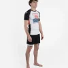 Person wearing Progress Unknown Great Wave Rash Guard