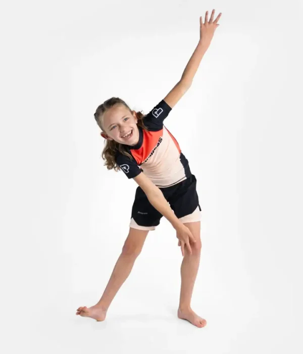 Progress Kids Sugar Skull Hybrid Shorts Display Kids wearing Progress Kids Sugar Skull Hybrid Shorts