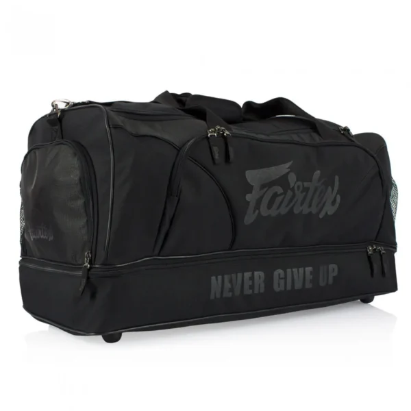 Fairtex Heavy Duty Gym Bag BAG2 in red and black color