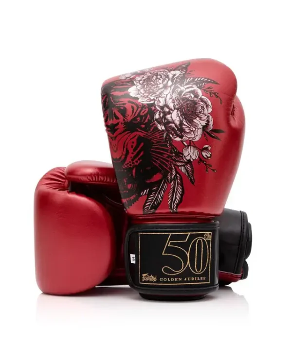Fairtex BGV Golden Jubilee Boxing Gloves Pair of Fairtex Boxing Gloves BGV Golden Jubilee edition