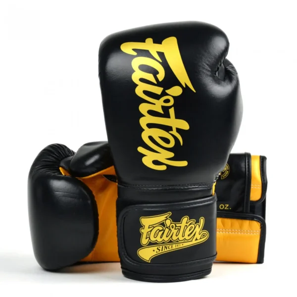 Close-up view of Fairtex Boxing Gloves Super Sparring BGV18