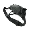 Fairtex Bag13 Cross Body Bag - Grey in Grey — detail shot