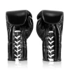 Close-up image of Fairtex BGL6 Lace-Up Competition Boxing Gloves