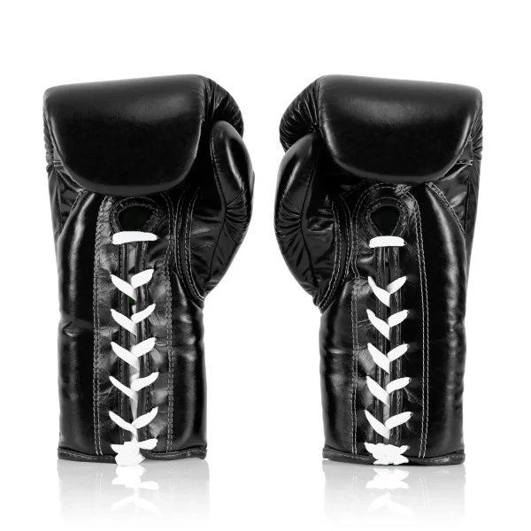 Close-up image of Fairtex BGL6 Lace-Up Competition Boxing Gloves