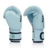 Fairtex Bgv20 Pastel Leather Boxing Gloves Light Blue 1 Fairtex BGV20 Pastel Leather Boxing Gloves in a neutral setting