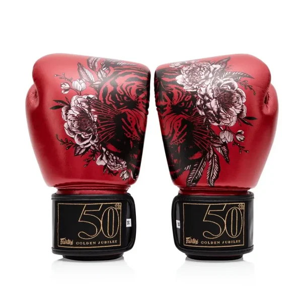 Fairtex Boxing Gloves Bgv Golden Jubilee Red 1 Fairtex Boxing Gloves BGV Golden Jubilee Edition