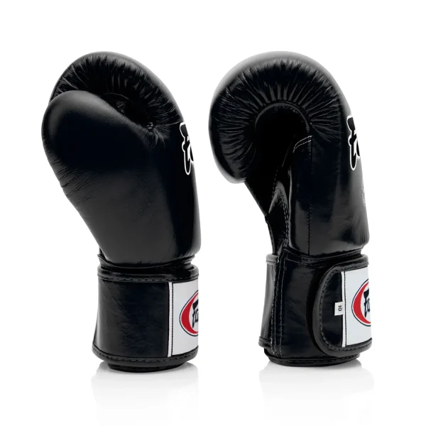 Pair of Fairtex Boxing Gloves BGV1 Universal in striking red color