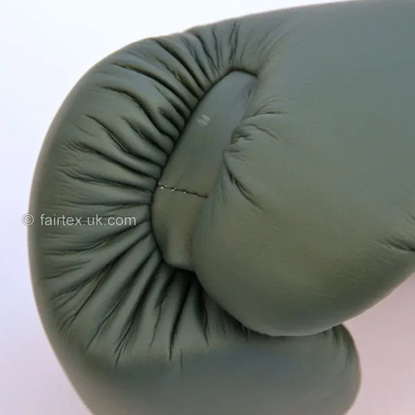 Fairtex Boxing Gloves Bgv11 F Day Green 5 Fairtex BGV11 F-Day Boxing Gloves on a black background