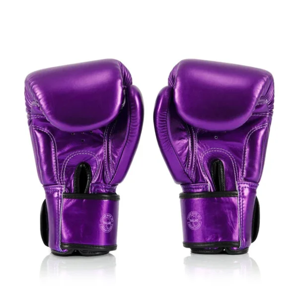 Fairtex Boxing Gloves Metallic BGV22 displayed on a white background