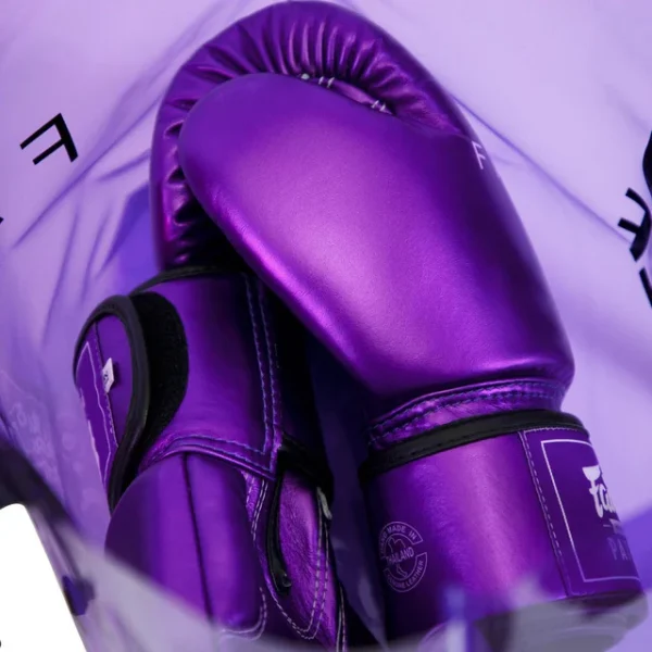 Pair of Fairtex Boxing Gloves Metallic BGV22