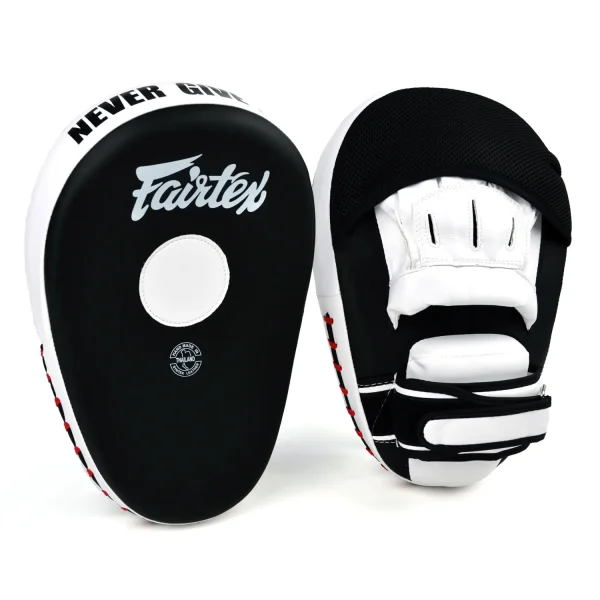 Fairtex Hybrid Focus Mitts FMV13 in Black/White - product image