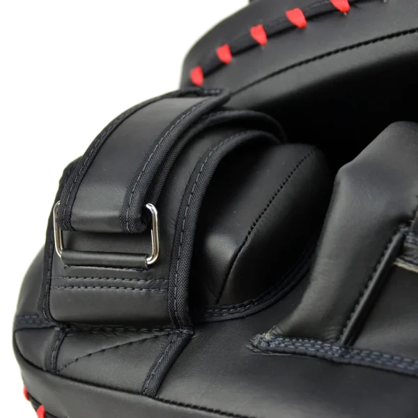 Fairtex Hybrid Focus Mitts FMV13 - Black/Gold in Black/Gold — graphic close‑up