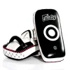 Fairtex KPLC2 Curved Standard Kick Pads - Black in Black — studio shot