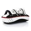 Fairtex KPLC2 Curved Standard Kick Pads - Black in Black — folded layout