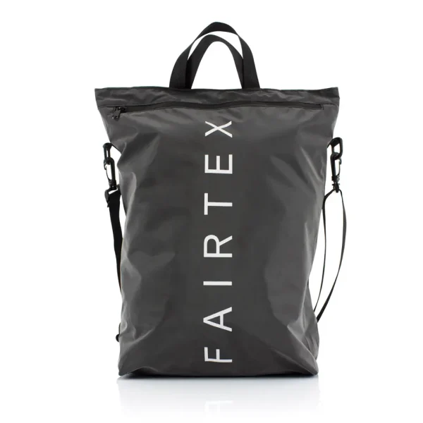 Fairtex Lightweight Back Pack Bag12 Grey 1 Fairtex Lightweight Back Pack BAG12 - Grey in Grey — side profile