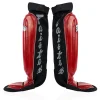Fairtex Neoprene Sp6 Mma Shin Pads Guards Red 2 Fairtex Neoprene SP6 MMA Shin Pads Guards on a white background