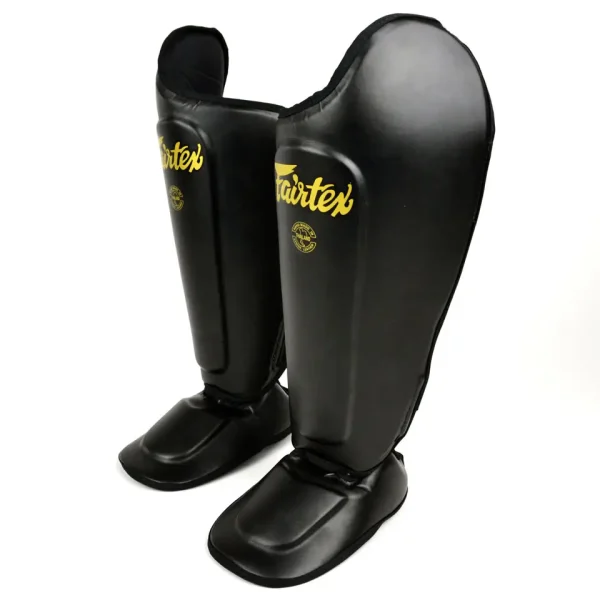 A pair of Fairtex SP8 Ultimate Shin Guards
