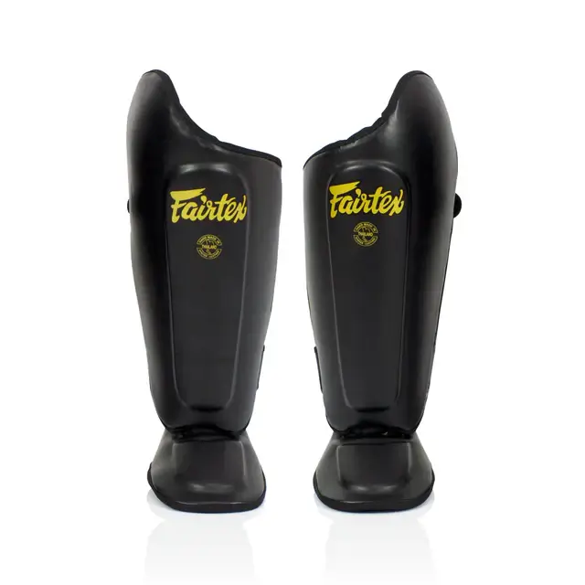 A pair of Fairtex SP8 Ultimate Shin Guards