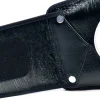 Fairtex Standard Leather Belly Pad BPV1 in black color