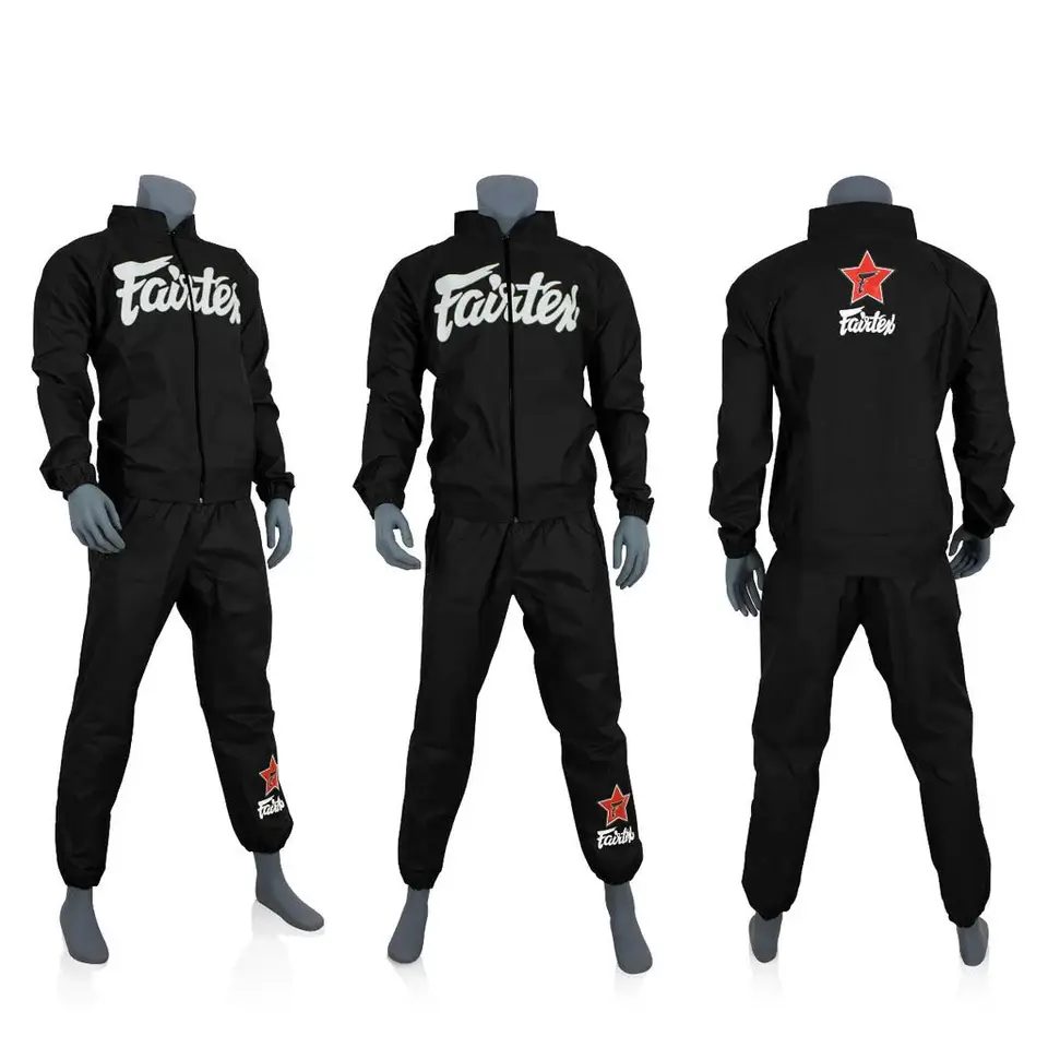 Fairtex Sweat Suit VS2 in black color