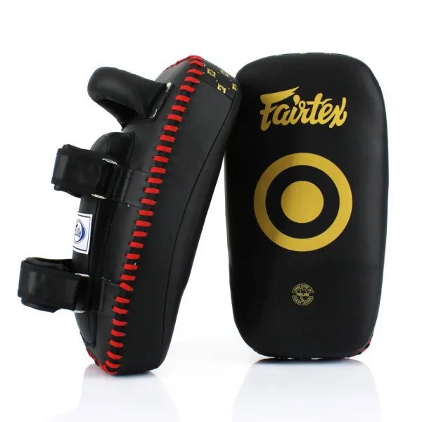 Fairtex Thai Kick Pads Kplc5 Light Weight Black 2 Fairtex Thai Kick Pads KPLC5 Light Weight for martial arts training