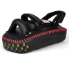 Fairtex Thai Kick Pads Kplc5 Light Weight Black 4 Pair of Fairtex Thai Kick Pads KPLC5