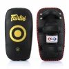 Fairtex Thai Kick Pads Kplc5 Light Weight Black 6 Fairtex Thai Kick Pads KPLC5 in Light Weight edition