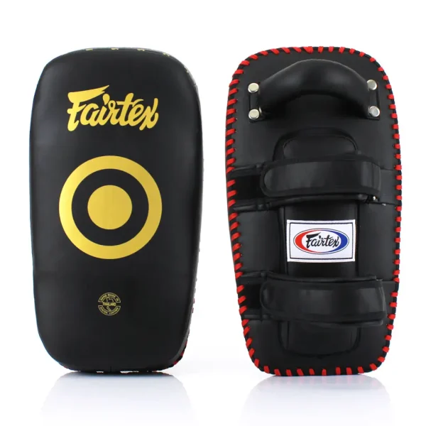 Fairtex Thai Kick Pads Kplc5 Light Weight Black 6 Fairtex Thai Kick Pads KPLC5 in Light Weight edition