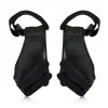 Fairtex Tp4 Lightweight Thigh Pads Black White 1 Fairtex TP4 Lightweight Thigh Pads on a white background
